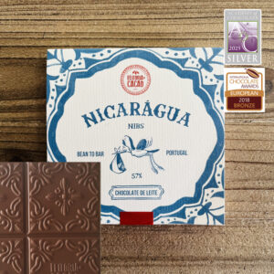 Chocolate de Leite NICARÁGUA 57% + Nibs