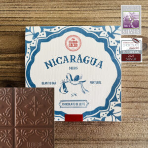 Chocolate de Leite NICARÁGUA 57% + Nibs