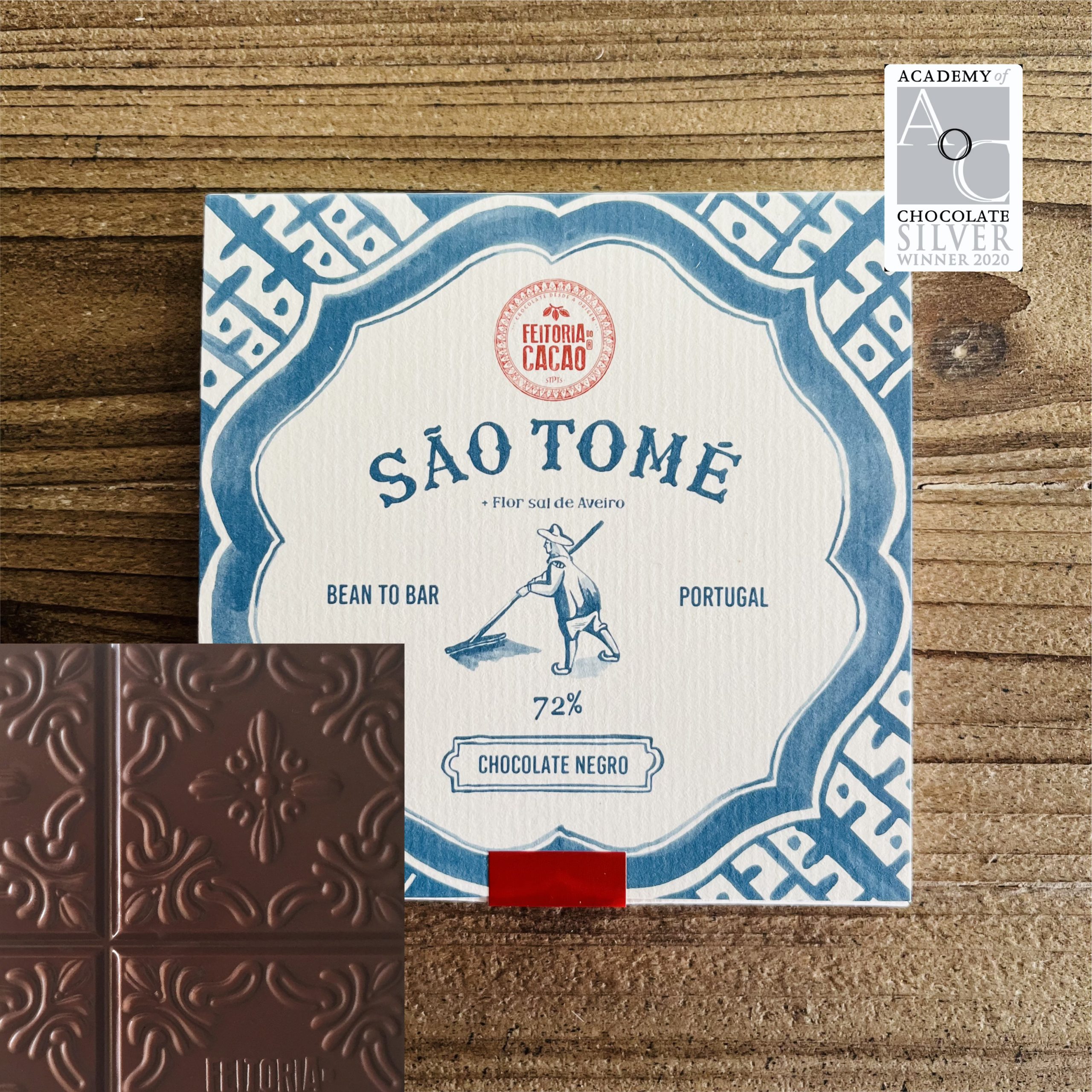 Chocolate Negro S O TOM 72 Flor De Sal De Aveiro Feitoria Do Cacao Chocolate Negro S O TOM 72 Flor De Sal De Aveiro Feitoria Do Cacao