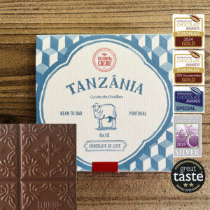 Chocolate de Leite TANZÂNIA Kilombero Valley  60% + Leite de Ovelha