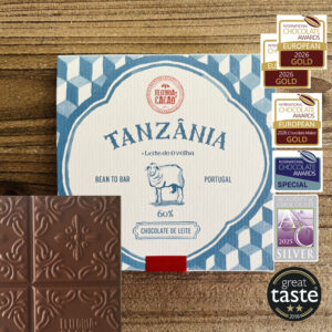 Chocolate de Leite TANZÂNIA Kilombero Valley  60% + Leite de Ovelha