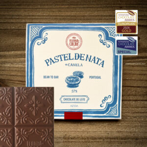 CHOCOLATE DE LEITE 57% + PASTEL DE NATA