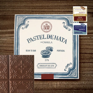 CHOCOLATE DE LEITE 57% + PASTEL DE NATA